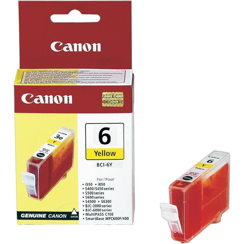 Cartridge Canon Inkjet BCI-6 BJC-800 360 pag. YEL