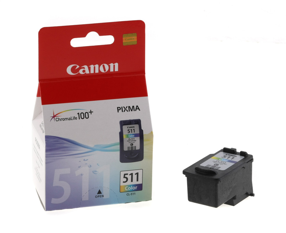 Cartridge Canon Inkjet CL-511 PIXMA iP2700 240 pag. COL