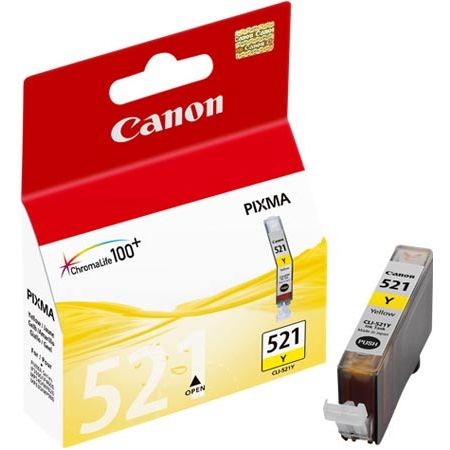 Cartridge Canon Inkjet CLI-521 PIXMA iP3600 530 pag. YEL