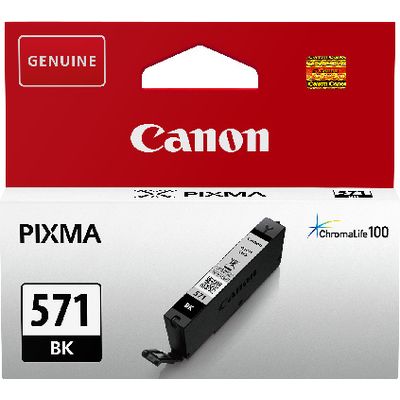 Cartridge Canon Inkjet CLI-571 PIXMA MG5750 398 pag. BK