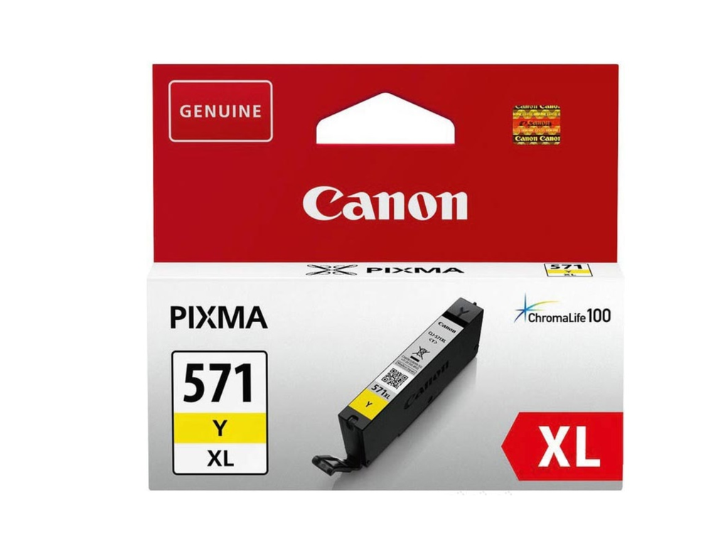 Cartridge Canon Inkjet CLI-571XL PIXMA MG5750 336 pag. YEL