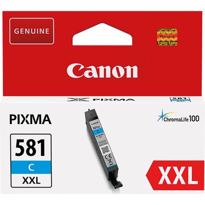 Cartridge Canon Inkjet CLI-581XXL PIXMA TR7550 296 pag. CY