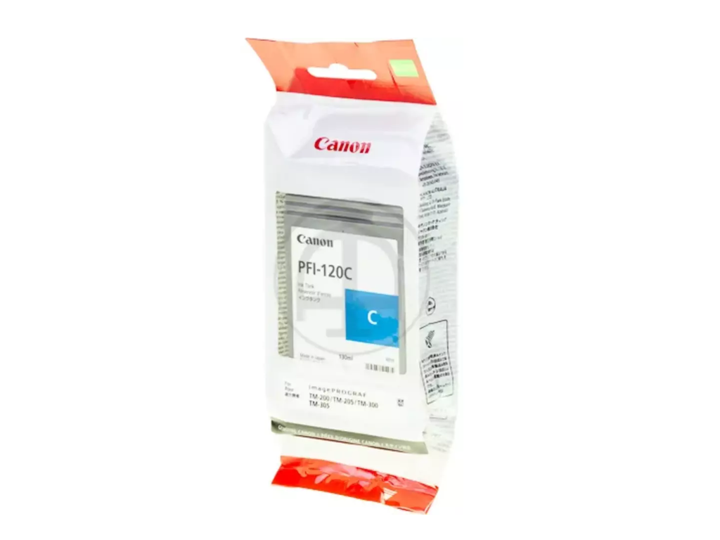 Cartridge Canon Inkjet PFI-120 imagePROGRAF TM-200 130ml CY