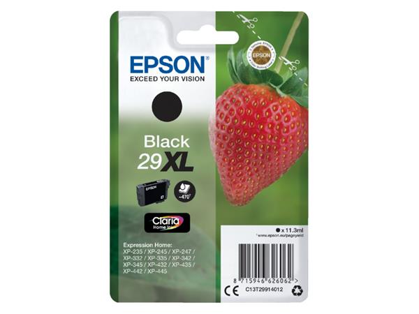 Cartridge Epson Inkjet 29XL Expression Home XP-235 470 pag. BK