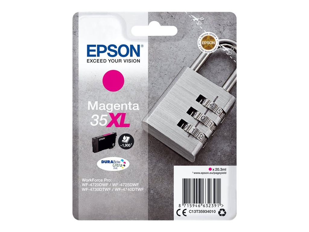 Cartridge Epson Inkjet 35XL WorkForce Pro WF-4720 20,3ml MAG