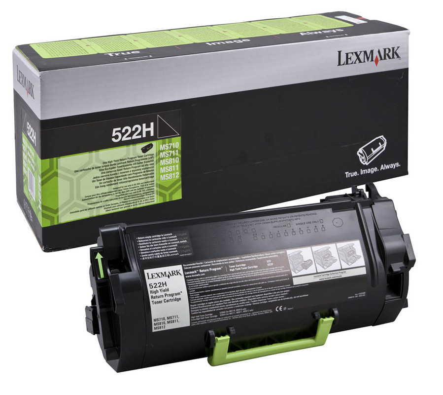 Toner Lexmark Mono Laser 52D2H00 MS811dn 25.000 pag. BK