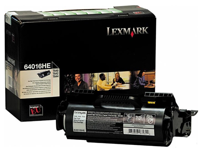 Toner Lexmark Mono Laser 64016HE T640 21.000 pag. BK