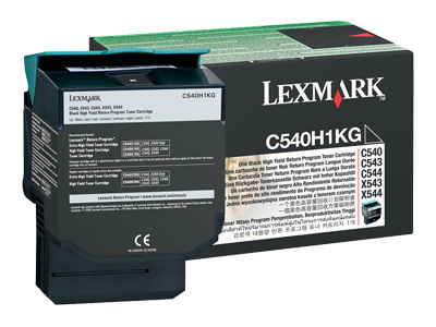 Toner Lexmark Color Laser C540H1KG C540n 2.500 pag. BK