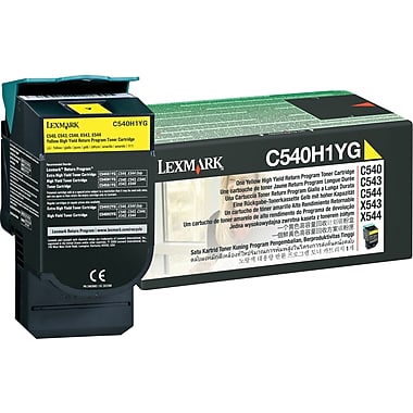Toner Lexmark Color Laser C540H1CG C540n 2.000 pag. YEL