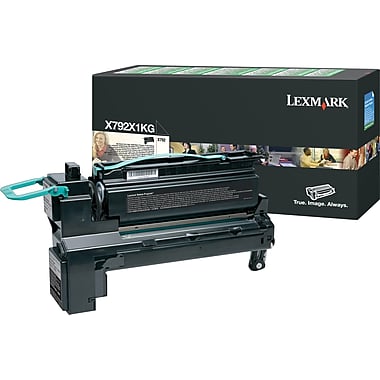 Toner Lexmark Color Laser X792X1KG X792de 20.000 pag. BK