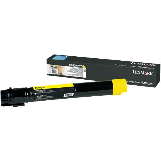 Toner Lexmark Color Laser X950X2YG X950DE 22.000 pag. YEL