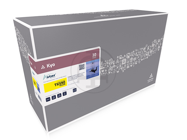 Toner Astar voor Kyocera TK590 Y