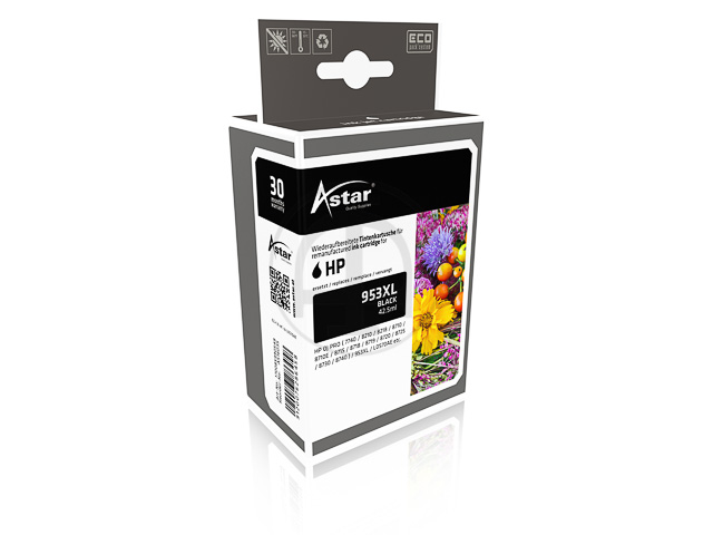 Inkt Astar voor HP L0S70A - 953XL BK