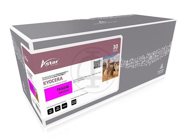 Toner Astar voor Kyocera TK5230M Magenta