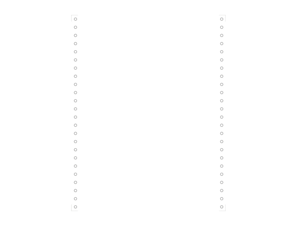 Blanco ft.12"x240 enkelvoud 80gr afscheurbare pinfeed met micro perforatie wit (2000)