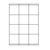 Etiketten Etipage 12 etik/bl 70x70mm 200bl/d