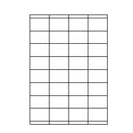 Etiketten Etipage 32 etik/bl 51x34mm 500bl/d