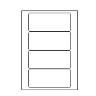 Etiketten Etipage 04 etik/bl 160x70mm 100bl/d