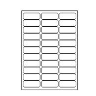 Etiketten Scotchmark 3M 7880 permanent 33 etik/blad 65x25.4 wit(50)
