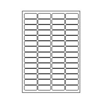 Etiketten Scotchmark 3M 7883 permanent 56 etik/blad 48x20 zilver (50)
