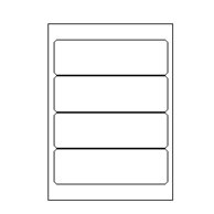 Etiketten Etipage 04 etik/bl 192x61mm 100bl/d
