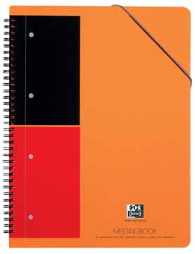 Spiraalboek Oxford International Meetingbook PP A4+ gelijnd 160blz