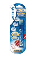 Vulling Pilot voor gelroller FriXion Ball (Clicker) medium blauw blister (3)