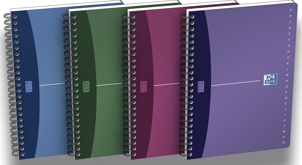 Indexboek Oxford Office Urban Mix PP A5 A-Z assorti