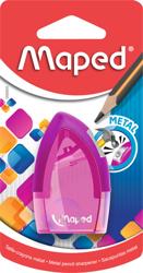 Potloodslijper Maped Tonic Metal met opvangbakje 1-gaats assorti