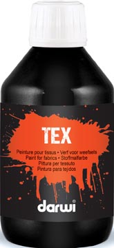 Textielverf Darwi Tex 250ml zwart