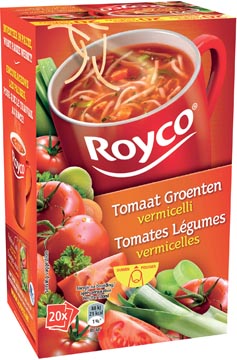 Minute soep Royco tomaat/groenten vermicelli classic (20)