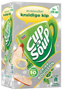 Drinkbouillon Cup A soup 175g kruidige kip (26)