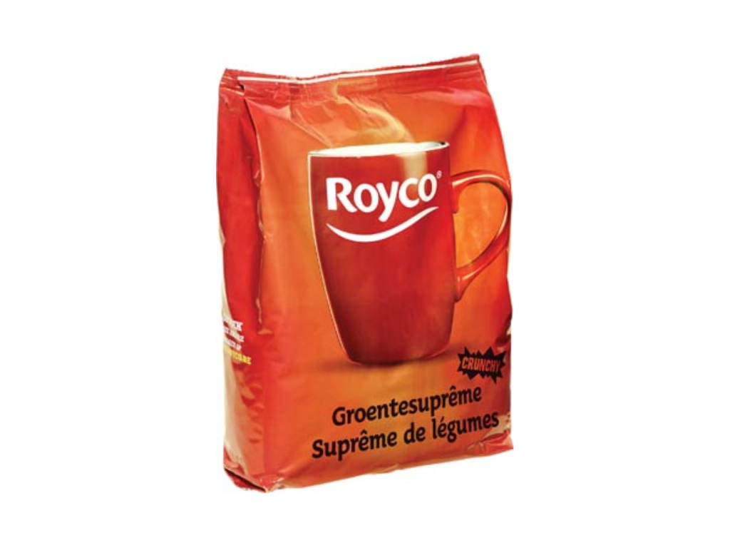 Soep voor automaten Royco Minute Soup groentensuprême 140ml 90 porties