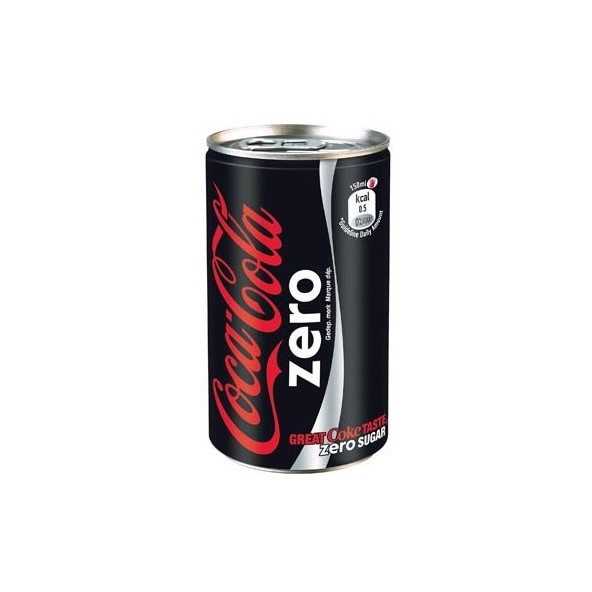 Frisdrank Coca Cola zero 15cl blik (24)