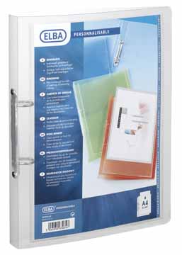 Panorama ringmap Elba Polyvision PP A4 2 O-ringen 25mm rug 30mm 1 insteekvak transparant