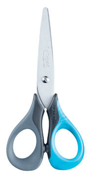 Schaar Maped Sensoft afgeronde punt voor rechtshandigen 13cm assorti