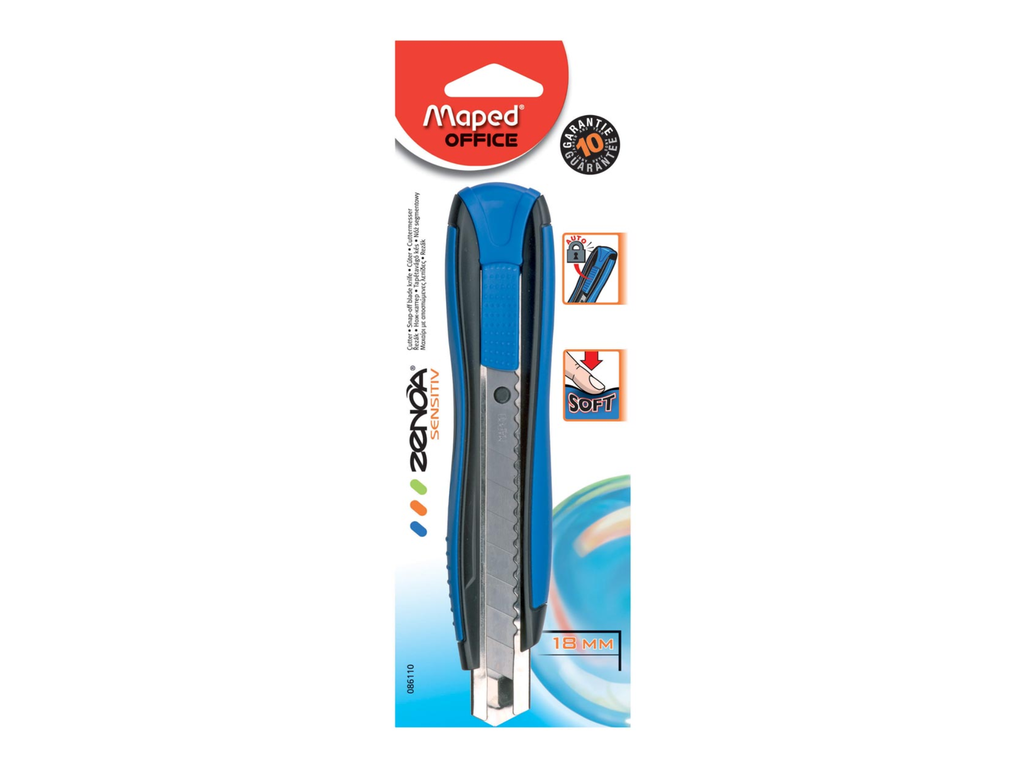 Cutter Maped Zenoa Sensitiv 18mm blister