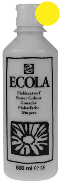 Plakkaatverf Talens ecola 500ml citroengeel