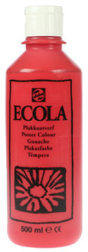 Plakkaatverf Talens ecola 500ml scharlakenrood