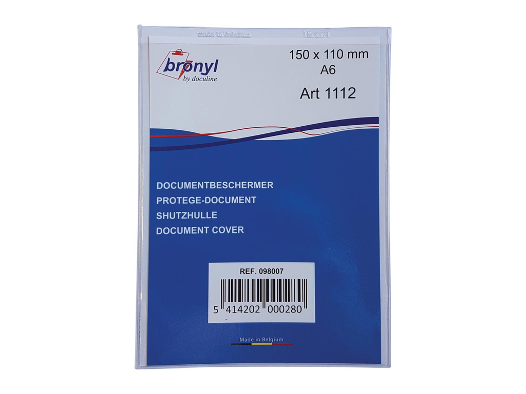 Showtas Bronyl PVC A6 180 micron transparant