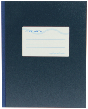 Breedkwarto Atlanta 16,5x21cm 160blz blauw