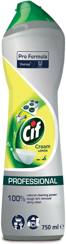 Schuurcrème CIF Lemon 750ml