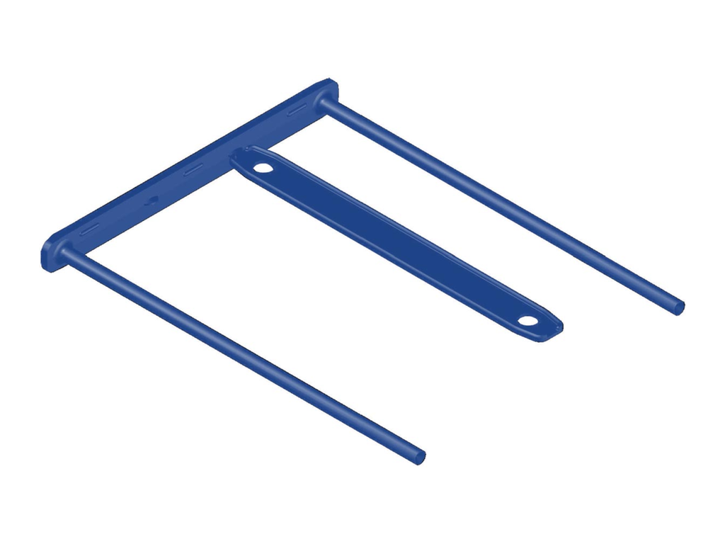 Archiefbinder Fellowes Bankers Box D-Clip blauw (100)