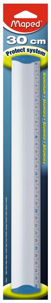 Meetlat aluminium Maped 30cm rubberen hoeken