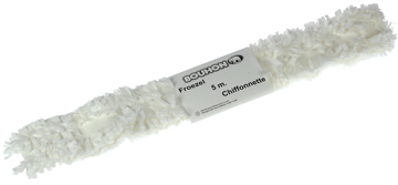 Froezelpapier Bouhon 6cmx5m wit
