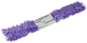 Froezelpapier Bouhon 6cmx5m paars