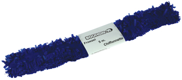 Froezelpapier Bouhon 6cmx5m donkerblauw