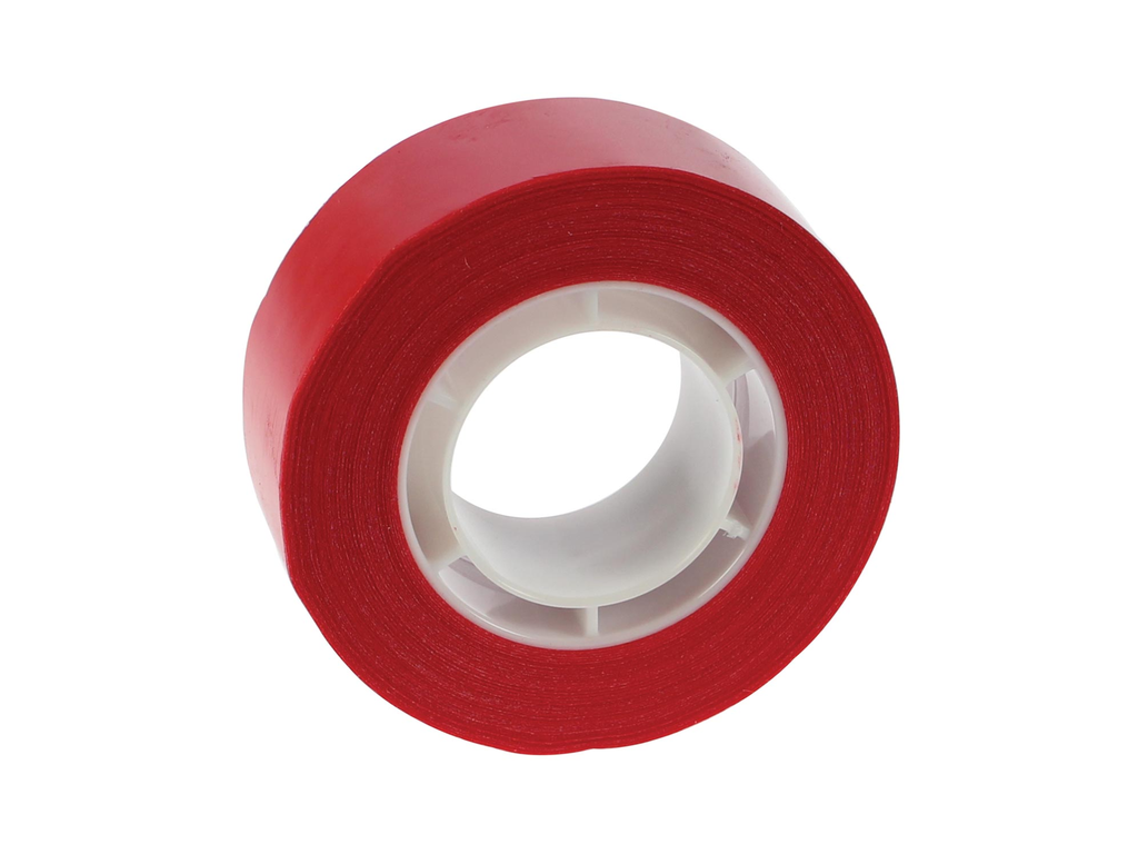Plakband Apli PP 19mmx33m rood voor kleine afroller