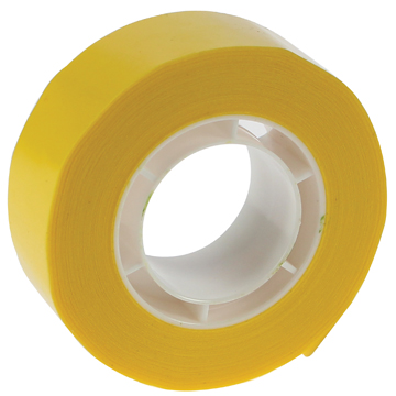 Plakband Apli PP 19mmx33m geel voor kleine afroller