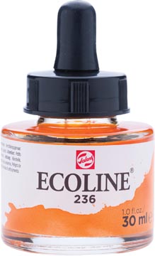 Waterverf Talens Ecoline 30ml lichtoranje